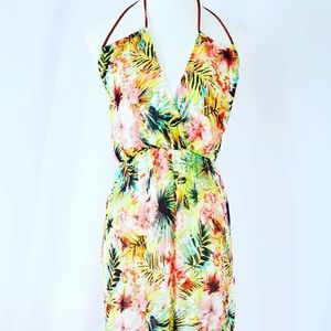 Hawaiian Tropical print jumpsuit